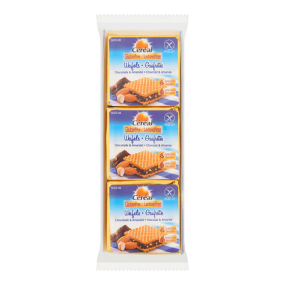 Céréal Glutenfree & Lactosefree Wafels Chocolade & Amandel
