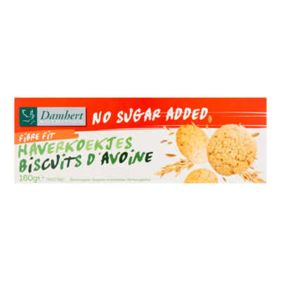 Damhert Nutrition Fibre Fit Haverkoekjes