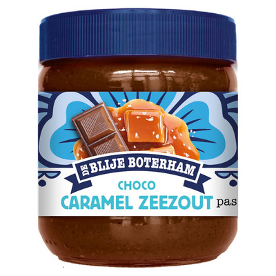 De Blije Boterham Choco caramel zeezout