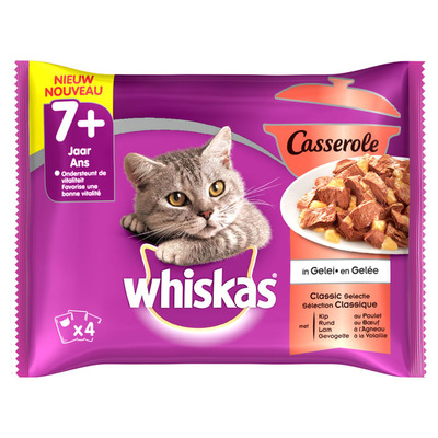 Whiskas 7+ vlees & gevogelte gelei