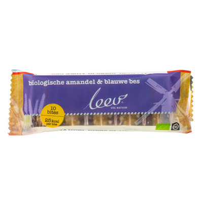 Leev Amandel bites blauwe bes