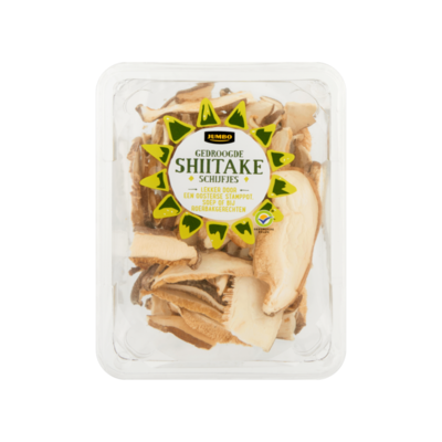 Huismerk Gedroogde Shiitake Schijfjes