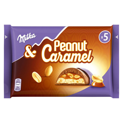Milka Peanut caramel
