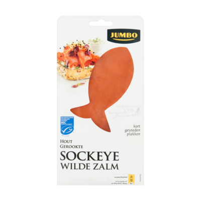 Huismerk Hout Gerookte Sockeye Wilde Zalm