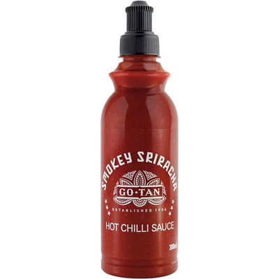 Go-Tan Smokey sriracha hot chilli sauce