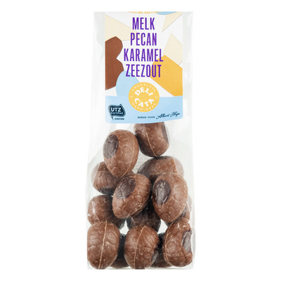 Huismerk Paaseitjes melk pecan karamel zeezout