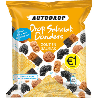 Autodrop Drop salmiak donders