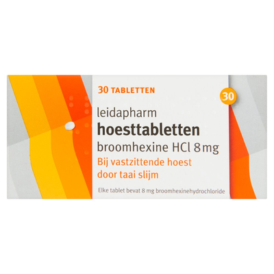 Leida Broomhexine Tabletten 8 mg 30 Stuks