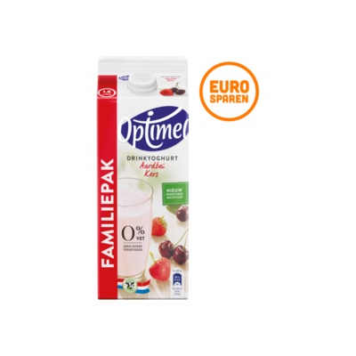 Optimel Drinkyoghurt Aardbei Kers