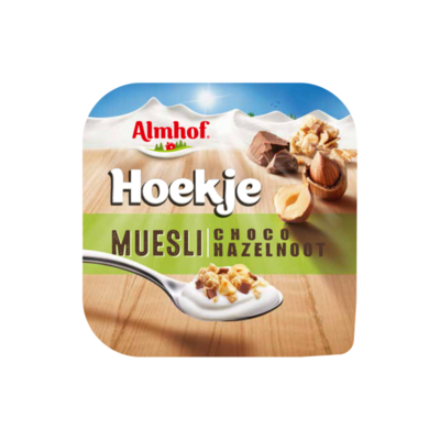 Almhof Hoekje Muesli Choco Hazelnoot