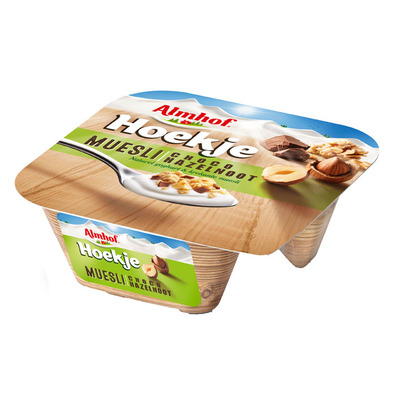 Almhof Hoekje muesli choco hazelnoot