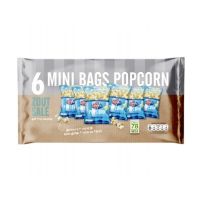 Jimmy's Multipack popcorn zout