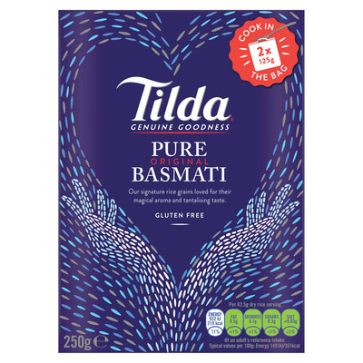 Tilda Pure basmati cook in bag