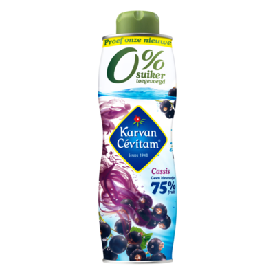 Karvan Cévitam 0% Toegevoegd Suiker Cassis