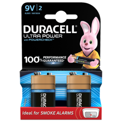 Duracell Ultra power Alkaline 9V