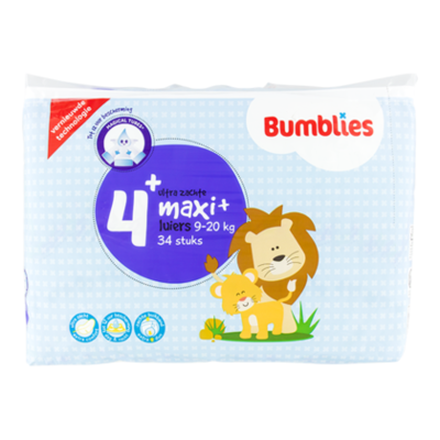 Bumblies Luiers maxi plus 4+