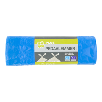 PLUS Pedaalemmerzakken hoog trekband 30 l