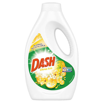 Dash Vloeibaar Wasmiddel Citrus Fris 1,045 L 19 Wasbeurten