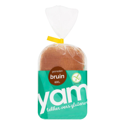 Yam Gesneden Bruin