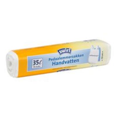 Swirl Afvalzakken Anti-Bacterieel 35 liter 4 x 15 stuks