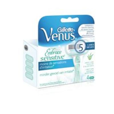 Gillette Venus Embrace sensitive Scheermesjes 4 stuks