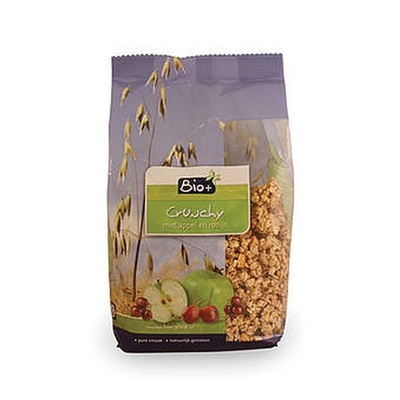 Bio+ Crunchy Muesli Appel en Rozijnen
