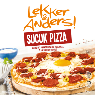 Lekker&anders! Sucuk Pizza