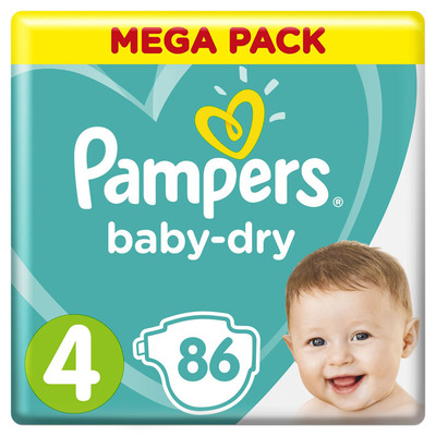 Pampers Baby-dry maat 4