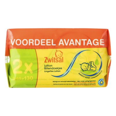 Zwitsal Billendoek lotion 2-pack