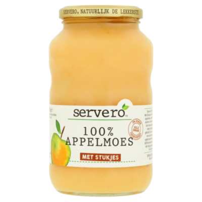 Servero 100% appelmoes met stukjes
