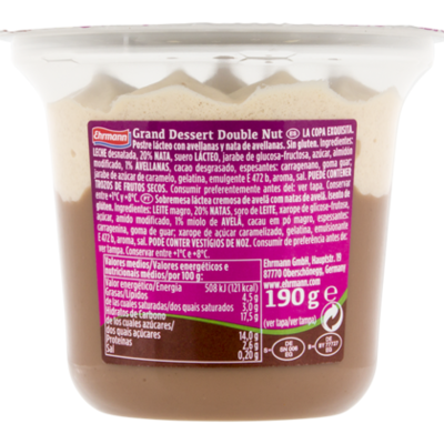 Ehrmann Grand dessert double nut