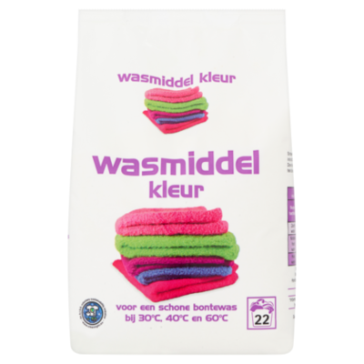 Wasmiddel poeder kleur