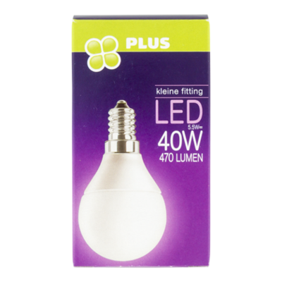 Huismerk Lamp LED 40W Kogel kleine fitting mat