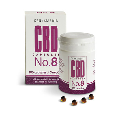 Cannamedic CBD capsules no. 8