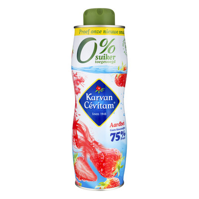 Karvan Cévitam Aardbei 0% suiker toegevoegd