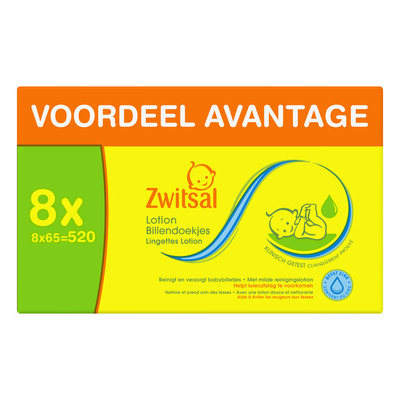 Zwitsal billendoekjes lotion baby