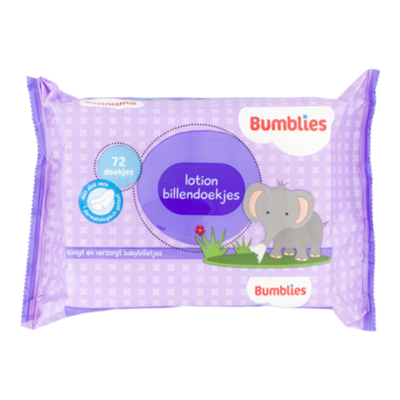 Bumblies Babydoekjes lotion