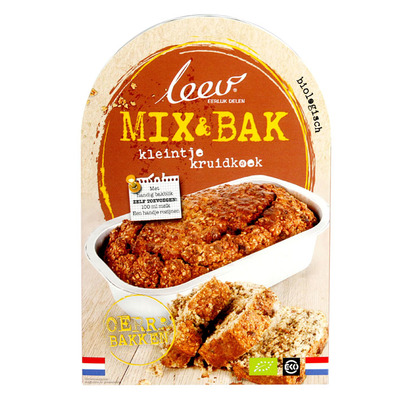 Leev Oer mix & bak kleintje kruidkoek bio