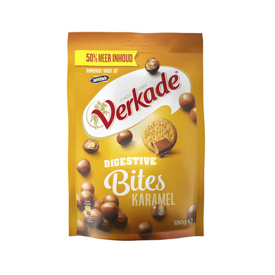 Verkade Digestive bites karamel