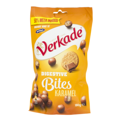 Verkade Digestive bites karamel