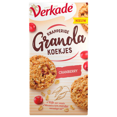 Verkade Knapperige granola cranberry