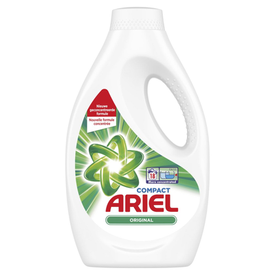 Ariel Original Vloeibaar Wasmiddel 990 ML 18 Wasbeurten