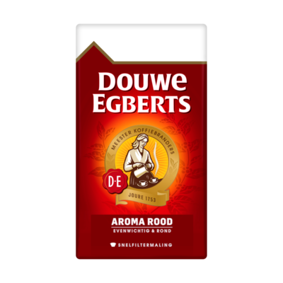 Douwe Egberts Aroma Rood Koffie Snelfiltermaling
