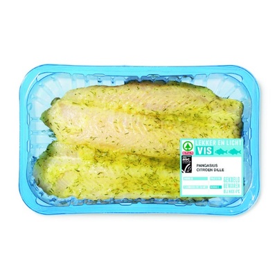 Huismerk Spar Pangasiusfilet citroen dille 270 gram