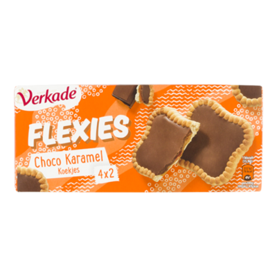 Verkade Flexies karamel chocolade