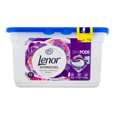 Lenor Pods amethist & bloemen boeket