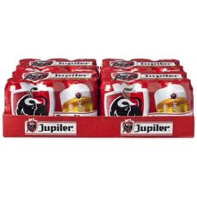 Jupiler pils blik 4 x 6 x 33 cl