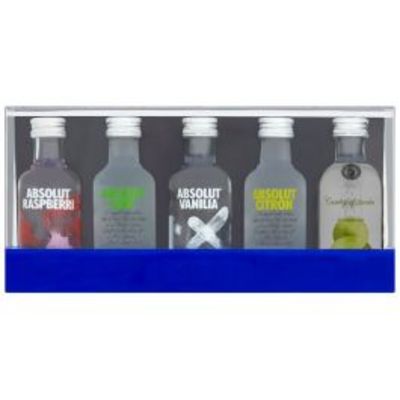 Absolut Mini's Flavor Collection