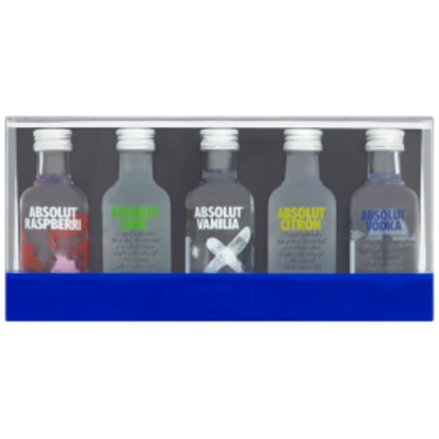 Absolut Mini's Flavor Collection