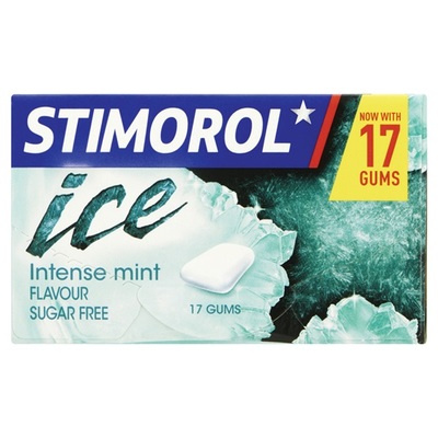 Stimorol kauwgom ice intense mint single